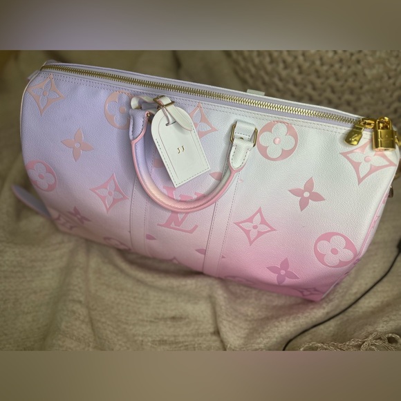 Louis Vuitton Limited Edition Spring In The City Keepall 45B Sunrise Pastel - Picture 15 of 16